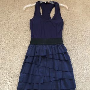 BCBG Blue Dress